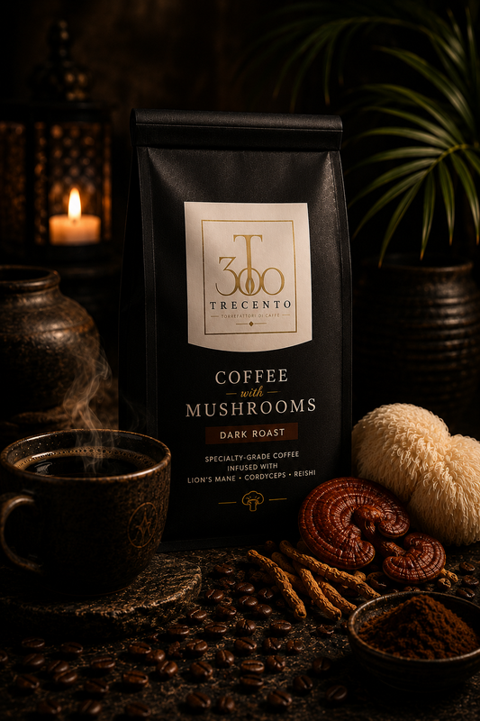 Coffee with Mushrooms Dark Roast - Standard / 8oz