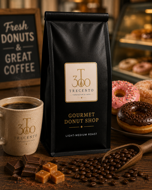 Gourmet Donut Shop - coffee