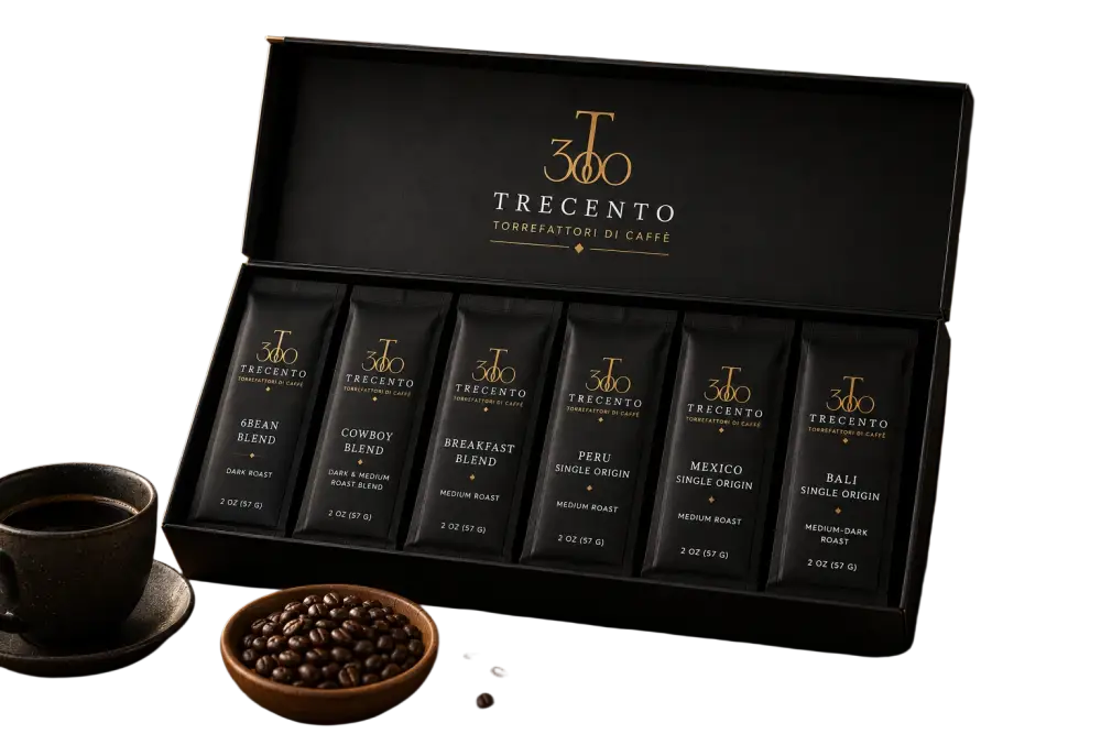 La Selezione Trecento Sampler - Standard / 6-count 2oz sample packs - coffee