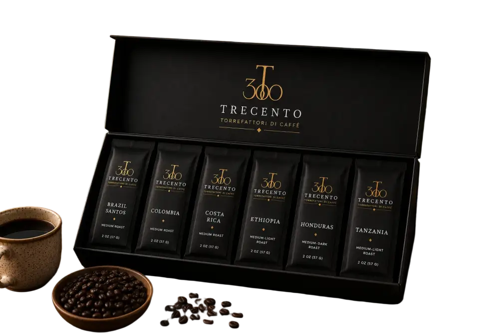 The Origins Collection Sampler - Standard / 6-count 2oz sample packs - coffee